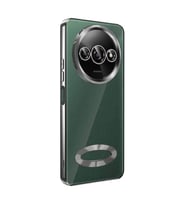 Xiaomi Redmi A3 4G 2024 Kılıf Kamera Korumalı Logo Gösteren Omega Kılıf (Siyah)