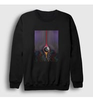 Presmono Unisex Beyaz Currents Tame Impala Sweatshirt 377873tt (Siyah)