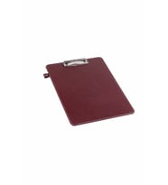 Kapaksız Sekreterlik A4 100 Yaprak Kapasiteli Rainbow Clip Board Vegan 23x33 cm (Bordo)