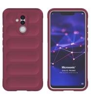 Microsonic Huawei Mate 20 Lite Kılıf Oslo Prime Yeşil (Bordo)