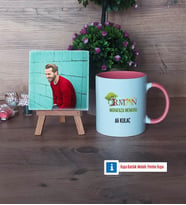 Orman Muhafaza Memuru Fotoğraflı Dekoratif Taş, Kupa Bardak Beyaz Hediye (Model 6)