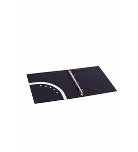 EVRAK SUNUM KLASÖRÜ A4 PVC 3 CM 4 HALKALI (200 YAPRAK) 27X32 CM (Siyah)