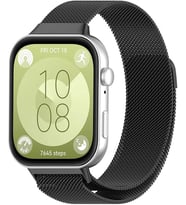 Huawei Watch Fit 3 Kordon Milano Loop Metal Kordon (Fit/Fit2 Uyumlu Değildir) (Siyah)