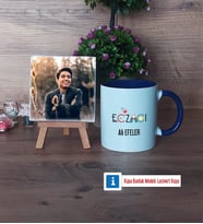 Eczacı Fotoğraflı Dekoratif Taş, Kupa Bardak Beyaz HediyeEczacıya Hediye Eczacılar Günü Hediyesi (Model 3)
