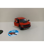 2022 Ford F-150 Kamyonet Metal Model Oyuncak Araba 13 Cm ( ÖZEL PLAKALI ) (Kırmızı)
