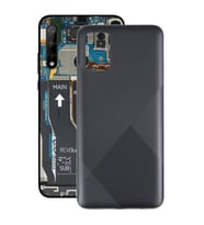 Samsung Galaxy A02s Arka Pil Batarya Kapağı SM-A025F (Siyah)