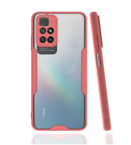 Xiaomi Redmi 10 Kılıf Parfe Kenarları Pastel Renk Silikon Kılıf (Pembe)