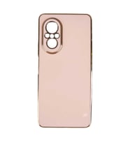 Huawei Nova 9 SE Kılıf Zore Bark Kenarları Altın Renk Kılıf (Rose)