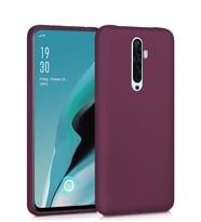 Microsonic Matte Silicone Oppo Reno 2Z Kılıf (Mor)