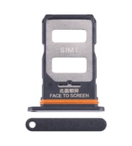 Xiaomi Uyumlu Redmi Note 13 Pro 5G Sim Kart Tepsisi 2312DRA50C, 2312CRAD3C, 2312DRA50G, 2312DRA50I Mor (Siyah)