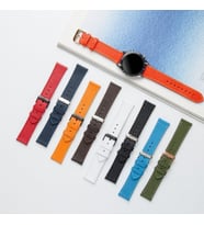 vagave Huawei Watch Deri Kordon GT2 GT3 GT4 GT5 Pro Uyumlu 22mm İsme Özel Doğal Deri Akıllı Saat Kordonu Yeni Yıl Yılbaşı Hediyesi Sevgiliye Eşe Arkadaşa İsime Özel Saat Kordonu Hediyesi (Kırmızı)