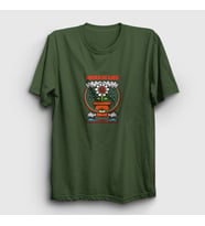 Presmono Unisex Sarı Water Is Life Çiçek T-Shirt 289190tt (Haki)