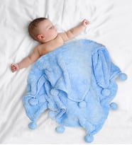 Pabteks Bebek/Çocuk Battaniyesi (Mavi)