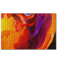 Cakapuzzle Renkli Fırça Darbeleri  Puzzle Yapboz MDF (Ahşap) (255 Parça)