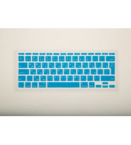 Laptop MacBook Air Klavye Koruyucu 11inc A1370 A1465 için Arapça Baskı US Arabic (Açık Mavi)