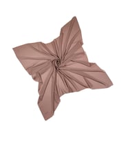 Mısırlı Eşarp Tesettür Giyim Krep Kadın Eşarp 120x120 cm (Vizon)
