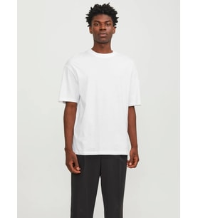 Jack&Jones Jjebradley Tee Ss Erkek T-shirt (Beyaz)