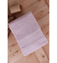 %100 Pamuk 2'li Saç Havlusu Seti 60X110 (Pembe)