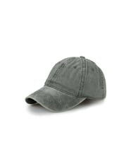 Şapka Düz Eskitme Unısex Kot Şapka Cap Şapka Erkek Kadın Şapka Snapback (Haki)