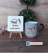 Sınıf Öğretmeni Dekoratif Taş, Kupa Bardak Kırmızı Hediye (Model 9)