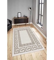 Dijital Baskılı Yıkanabilir Kaymaz Modern Renkli Salon Halısı Mutfak Halısı Yolluk ND-HY-1405 (Kahverengi)