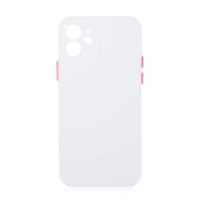 iPhone 12 Mini Kılıf Mat Ultra İnce Slims Kapak (Renksiz)