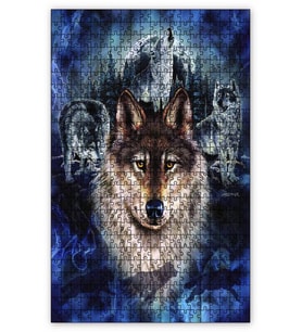 Cakapuzzle Kurt Timi Puzzle Yapboz MDF (Ahşap) (1000 Parça)