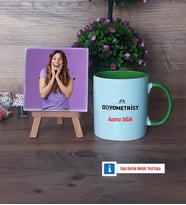 Odyometrist Fotoğraflı Dekoratif Taş, Kupa Bardak Beyaz Hediye (Model 14)