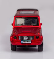 eJOYA Kişiye Özel Jeep Metal Araba 111609 (Bordo)