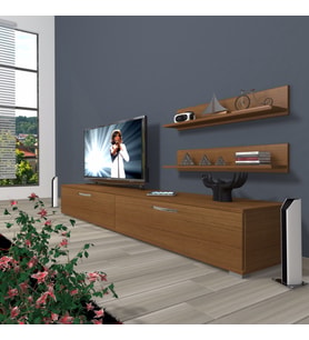 Decoraktiv Eko 4 Slm Std Tv Ünitesi Tv Sehpası (Ceviz)