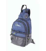 M 1033 Mega Bag Unisex Göğüs Çapraz Çanta, Body Bag (Lacivert)