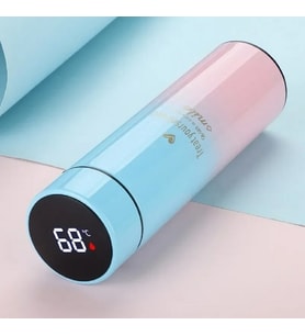 500ml Lcd Isı Göstergeli Paslanmaz Çelik Termos & Matara (34)