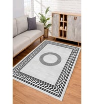 Dijital Kaymaz Taban Yıkanabilir Renkli Salon Halısı Mutfak Halısı Yolluk ND-SD-583 (Çok Renkli)