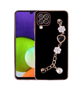 Samsung Galaxy M32 Kılıf El Tutamaçlı Taka Kapak