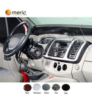 Meriç® Renault Trafic Ön Torpido Kaplama Maun 19 Parça 2016-› (Alüminyum)