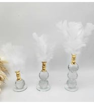 3 LÜ TÜY OBJE (Beyaz)