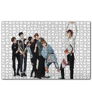 Cakapuzzle BTS Koreli Gençler Şaşırmış Yüzleri  Puzzle Yapboz MDF (Ahşap) (500 Parça)