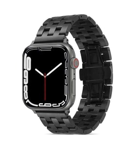 Apple Watch 38mm KRD-20 Metal Kordon (Siyah)