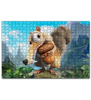 Cakapuzzle Karikatür Walt Disney Sincap Görseli  Puzzle Yapboz MDF (Ahşap) (1000 Parça)