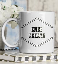 Kişiye Özel Tasarım Kupa Bardak 98569 (Kahverengi)