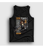Presmono Unisex Haki Eren Fan Anime Attack On Titan Atlet 125460tt (Siyah)