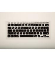 Laptop MacBook Air Klavye Koruyucu 11inc A1370 A1465 için Arapça Baskı US Arabic (Siyah)