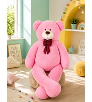 200 cm Papyonlu Büyük Ayıcık (%100 Yerli) (Pembe)