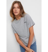 Kadın Bisiklet Yaka New York Tshirt SPR25TSK21 (Grimelanj)