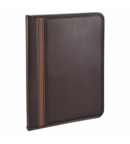 SEKRETERLİK HESAP MAKİNALI FERMUARLI A4 (100 YAPRAK) 25,5X34 CM (KAHVE)