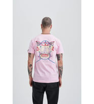 Smart Devil Erkek Nakış T-Shirt (Pembe)