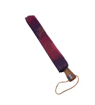Snotline-April Bayan Şemsiye Otomatik Açılır 10Telli Kapalı Boyut 40 Cm 95 Cm Çap Vizon Ekose (Bordo)