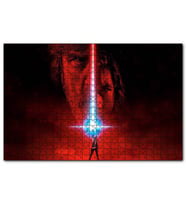 Cakapuzzle  Star Wars The Last Jedi Yüzler  Puzzle Yapboz MDF (Ahşap) (500 Parça)