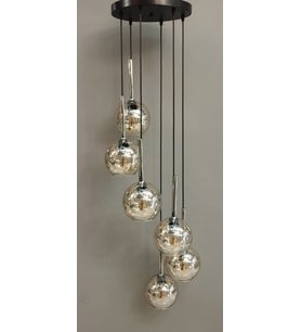 6 LI SARKIT MODERN AVİZE (Gold)