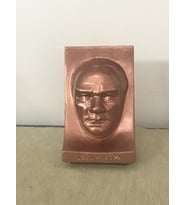 Atatürk büst heykel hediyelik ofis büyük (Bronz)